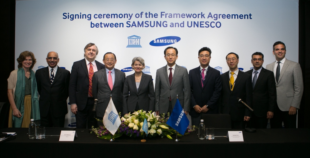 Samsung and UNESCO MoU signing ceremony-2