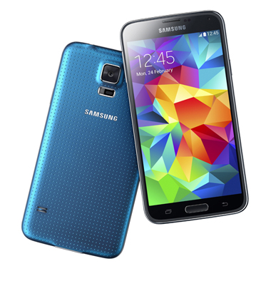 Galaxy S5 electric BLUE 02