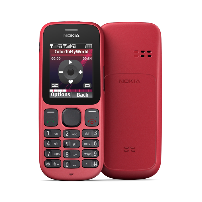 nokia-101_coral-red_frontandback