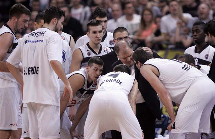 partizan real arena gasic trener