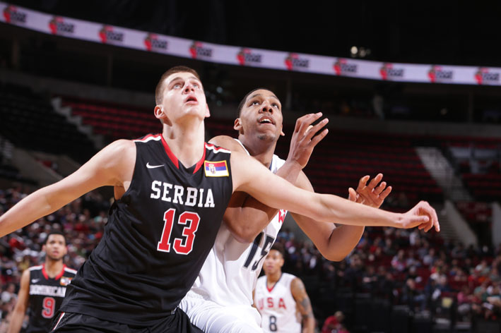 Nikola Jokic na Nike Hoop Summitu