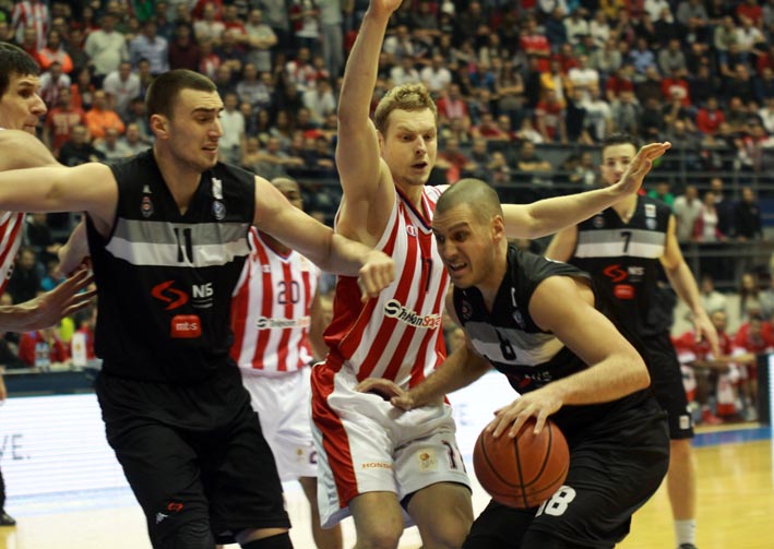 zvezda partizan 23. 02 2014