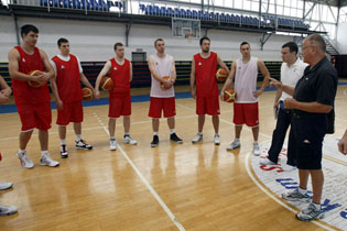 reprezentacija prvi trening