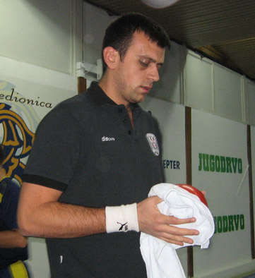 novak obradovic partiza igrac kola