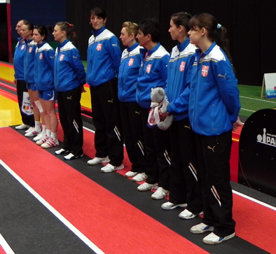 sa desna selektor Cukvac, Vilov, Bogdanov, Santo, Savic, Barac, Jokovic, Gajin i Pavlic