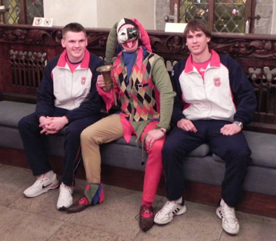 vilmos zavarko i robert ernjesi sa dvorskom ludom