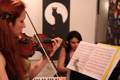 Duo Maska na konferenciji za novinare