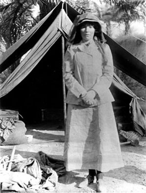 Gertrude Bell in Iraq in 1909