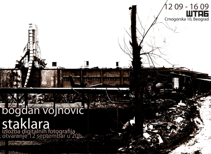 Izlozba Staklara plakat