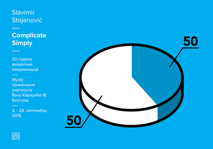 Slavimir Stojanovic plakat Complicate Simply