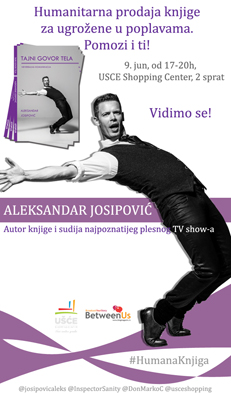 Promocija knjige Tajni govor plesa Aleksandar Josipovic