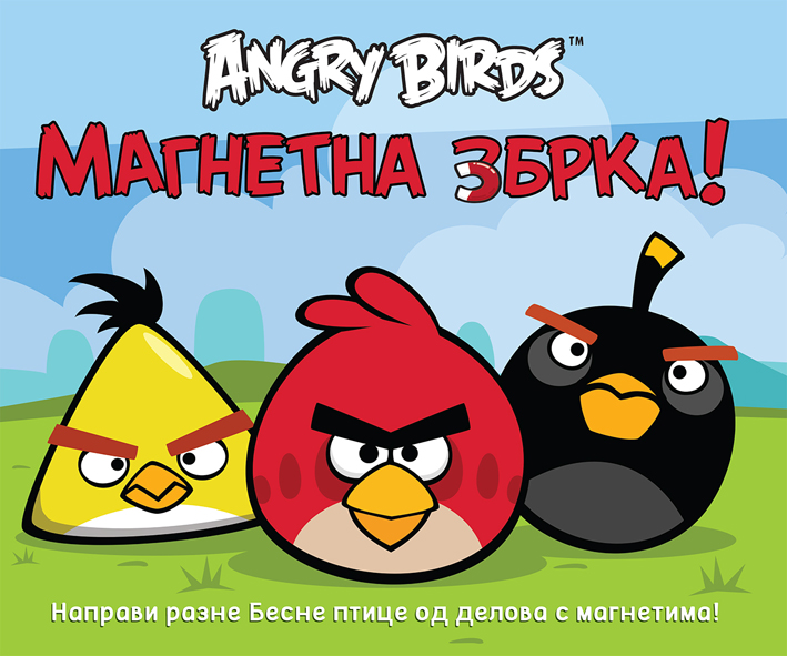 angry birds - magnetna zbrka