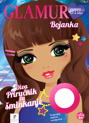 glamur stil bojanka - diva prirucnik za sminkanje