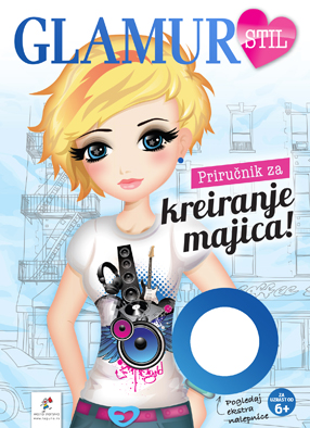 glamur stil bojanka - prirucnik za kreiranje majica
