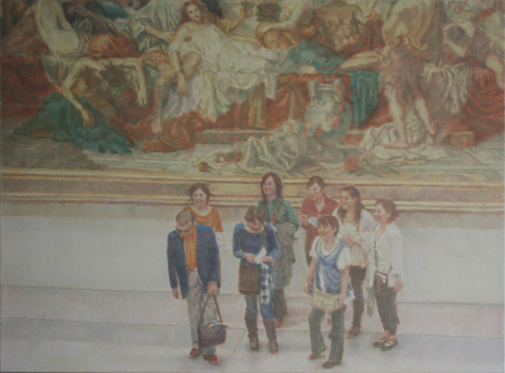 Septembar-u-Parizu,-ulje-na-platnu,-37x50-cm,-2012