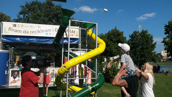 Biram da recikliram - Kos za cist grad