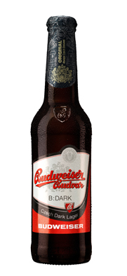 BudweiserBudvar B-Dark ENG 330ml rosena
