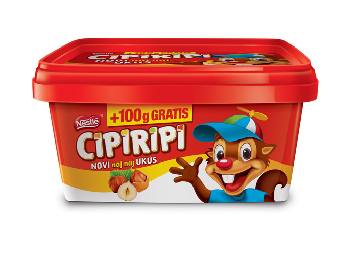 Cipiripi kutija 450g gratis