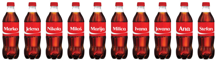 Coca-Cola Podeli radost 10 boca