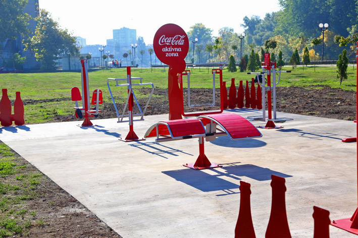 Coca-Cola aktivna zona u Pancevu