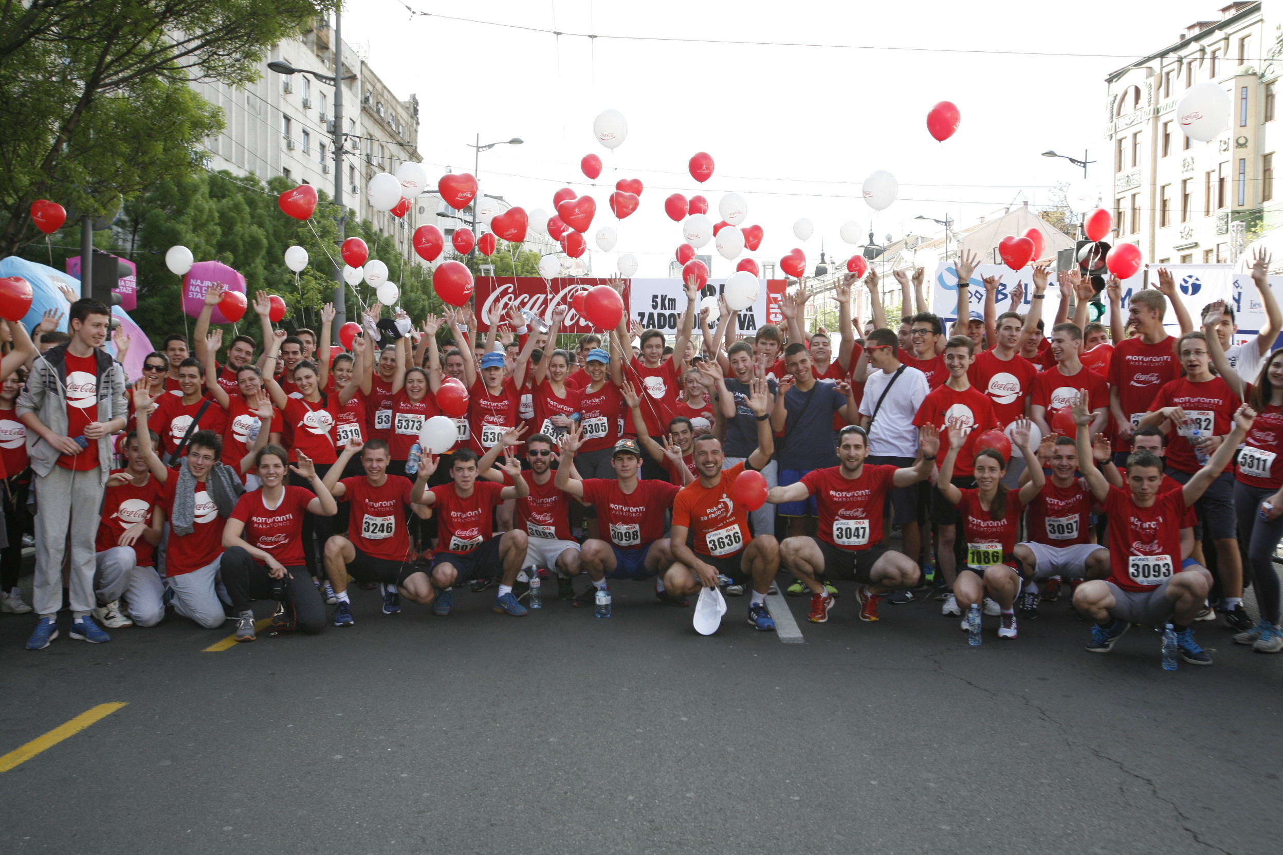 Coca-Cola trka zadovoljstva maturanti