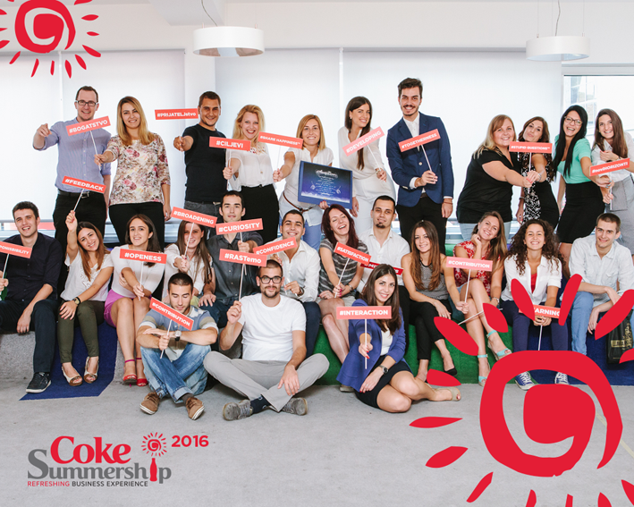 Coke Summership jedinstveni program prakse