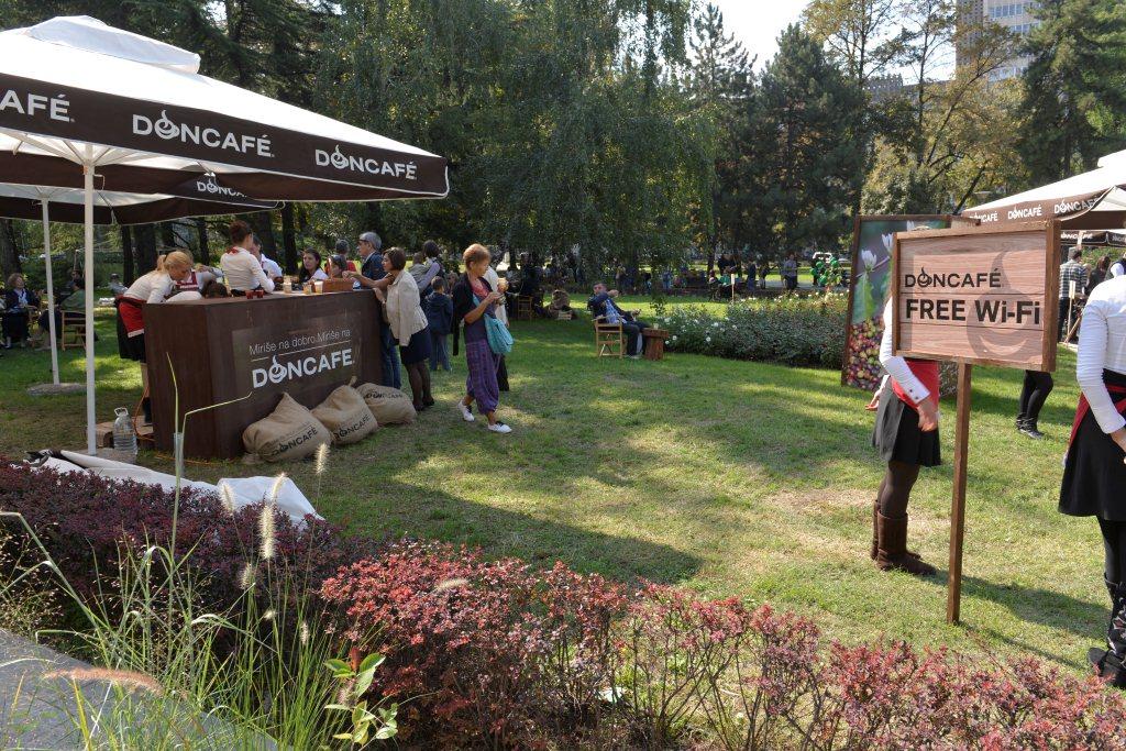 Doncafe na beogradskom festivalu cveca