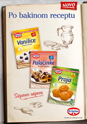 Dr.Oetker smesa za vanilice proju i palacinke