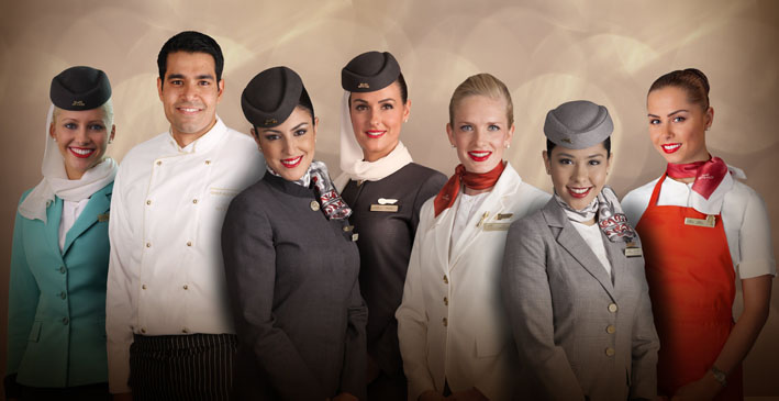 Etihad Airways - Kabinsko osoblje iz celog sveta