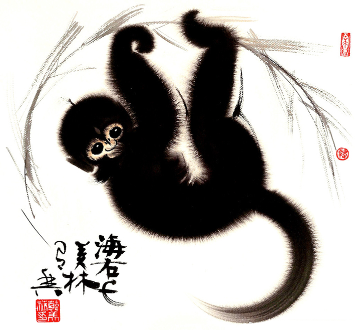 Godina majmuna - ilustracija