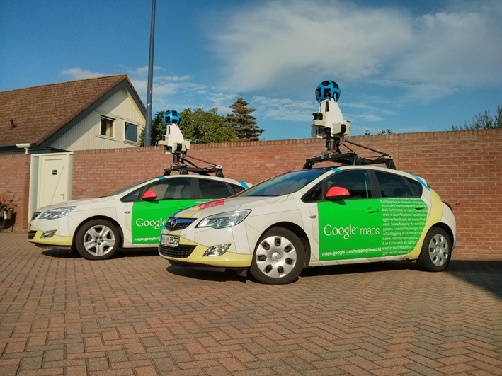 Google Street View automobili