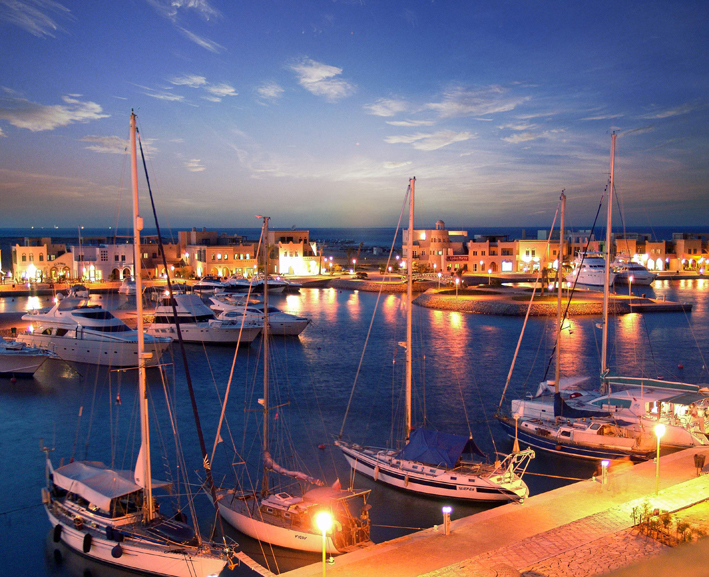 Hurghada-Marina-night