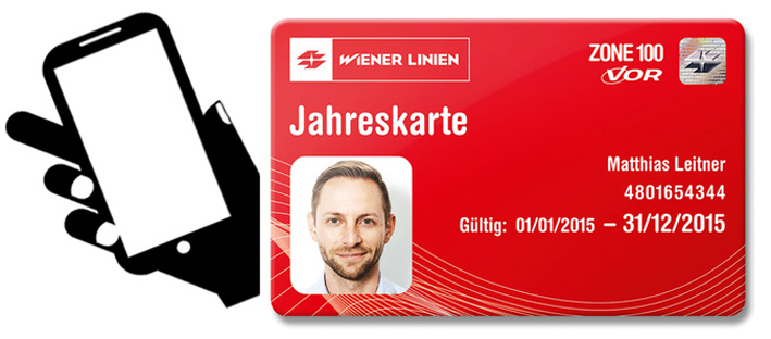 Karta za gradski prevoz u mobilnom telefonu