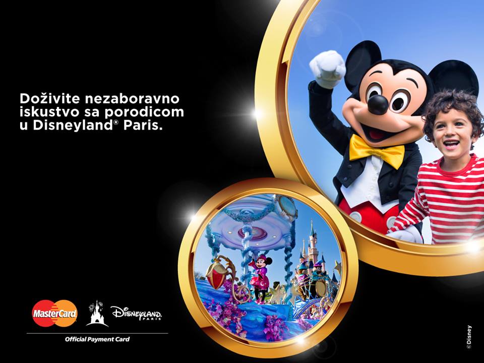 MasterCard vas vodi u Diznilend