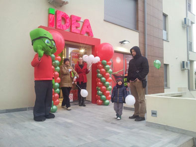 Nova IDEA prodavnica u Milana Rakica