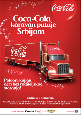 Novogodisnji Coca-Cola humanitarni karavan