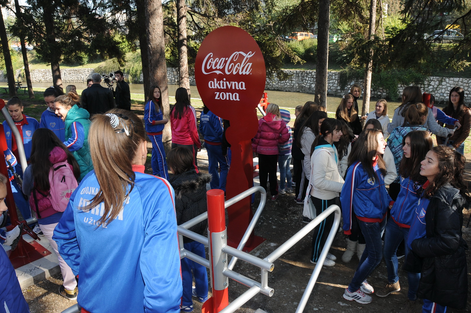 Otvaranje Coca-Cola teretane u Velikom parku