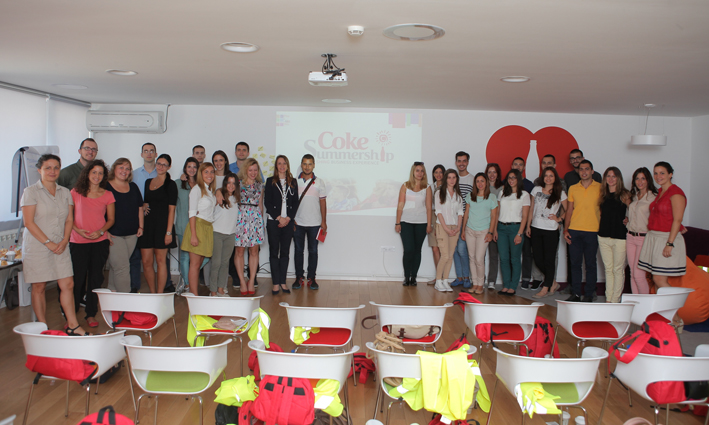 Ovogodisnji polaznici Coke Summership letnje prakse