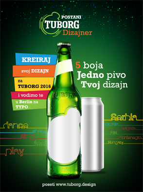 Postani TUBORG dizajner