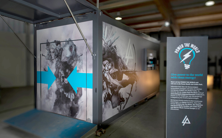 Power booth multimedijalni kontejner