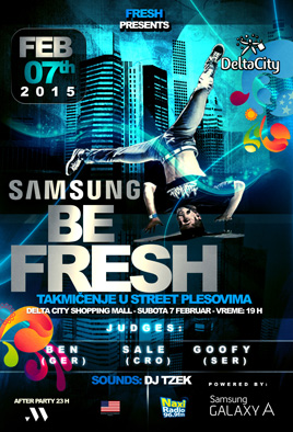 Samsung Be Fresh takmicenje