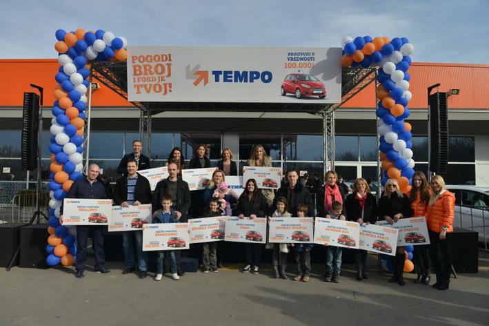 Tempo nagradio kupce sa 12 Ford Fiesti