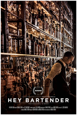 Visual Hey Bartender behind the bar