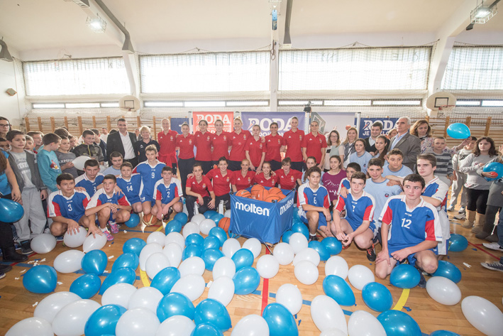 roda skola basket