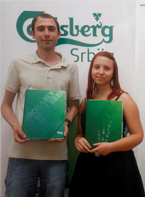 Dobitnici_stipendije_-_Dejan_Antic_i_Marija__Vukovic