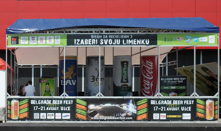 Kampanja Belgrade Beer Festa Biram da recikliram