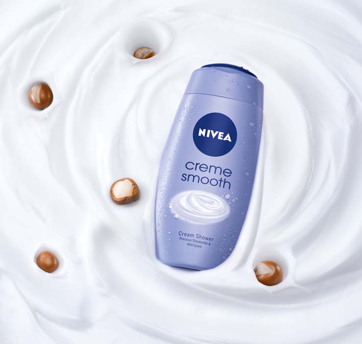 NIVEA CremeSmooth Shower Gel sheabutter