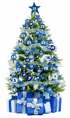 NIV Blue Tree - Tree alone