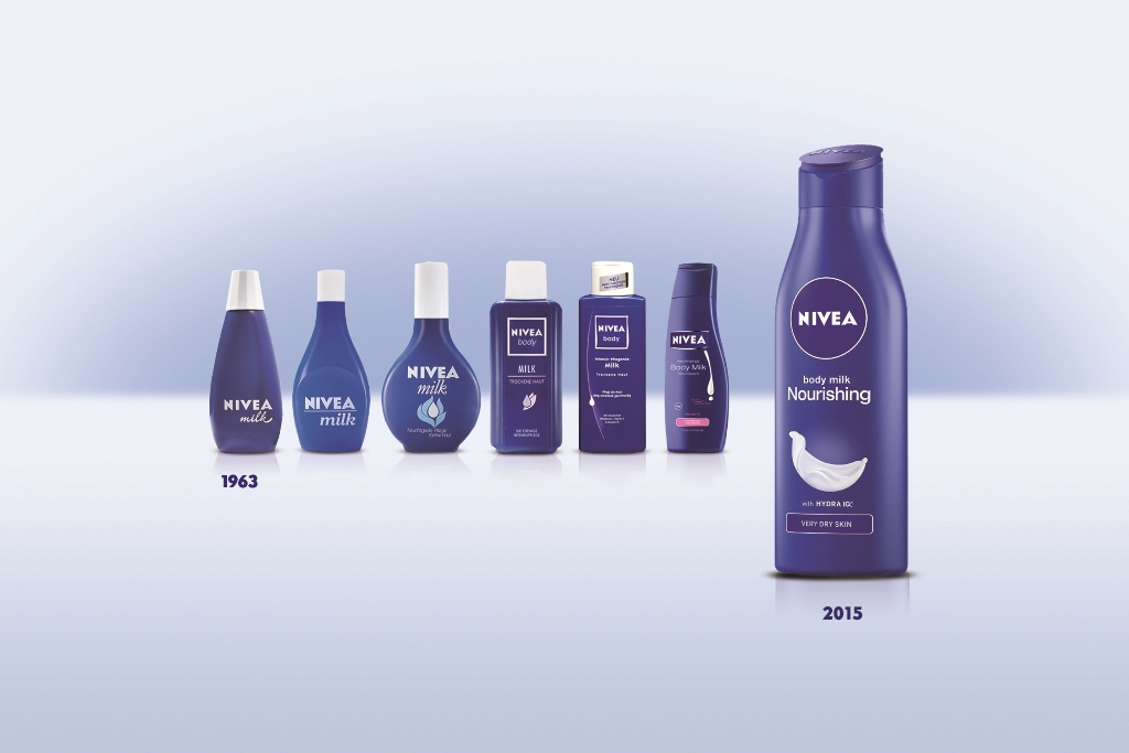 Nivea bottle