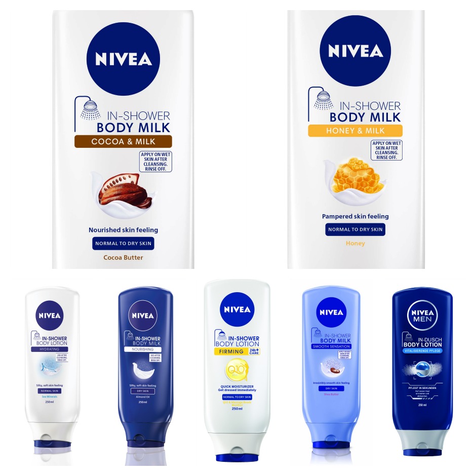 nivea mleka tus